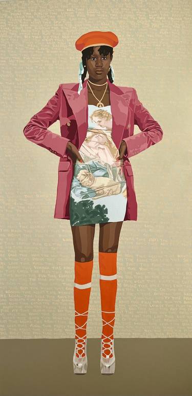 Original Fashion Paintings by Marcus Luck