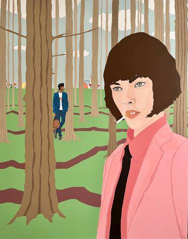 Original Contemporary People Paintings by Marcus Luck