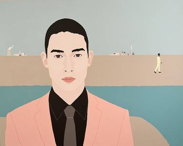 Original Contemporary People Painting by Marcus Luck