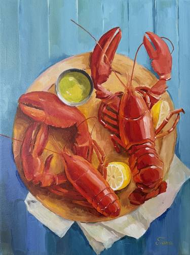 Print of Expressionism Food Paintings by Tiana Breeze