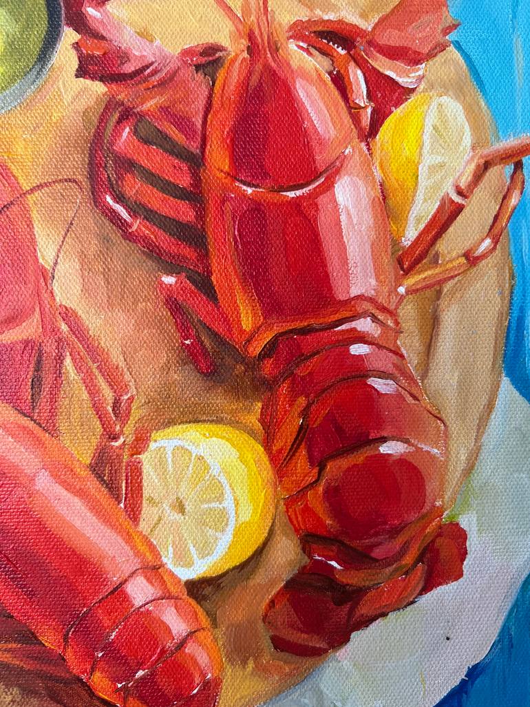 Original Expressionism Food Painting by Tiana Breeze