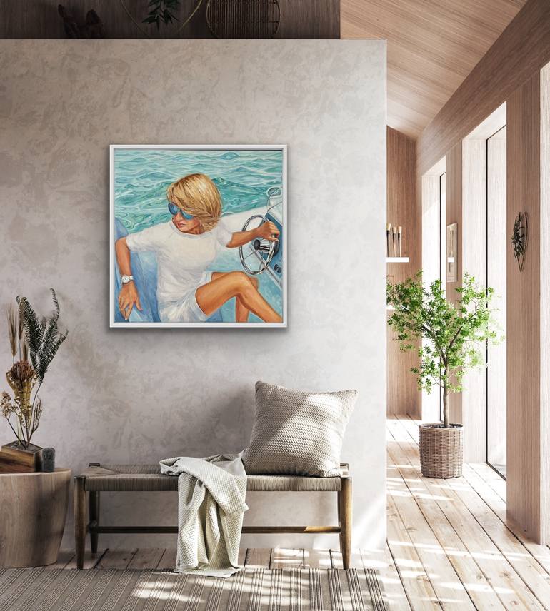 Original Expressionism People Painting by Tiana Breeze