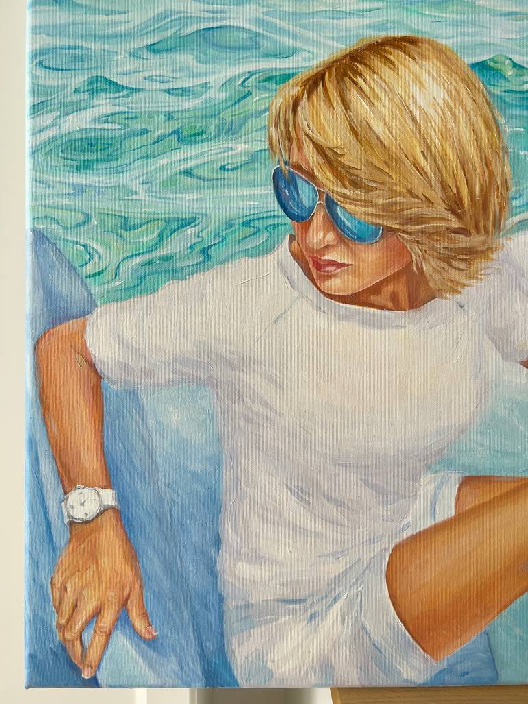 Original Expressionism People Painting by Tiana Breeze
