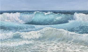 Original Expressionism Seascape Paintings by Tiana Breeze