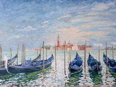 Original Impressionism Landscape Painting by Tiana Breeze