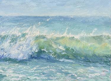 Print of Seascape Paintings by Tiana Breeze