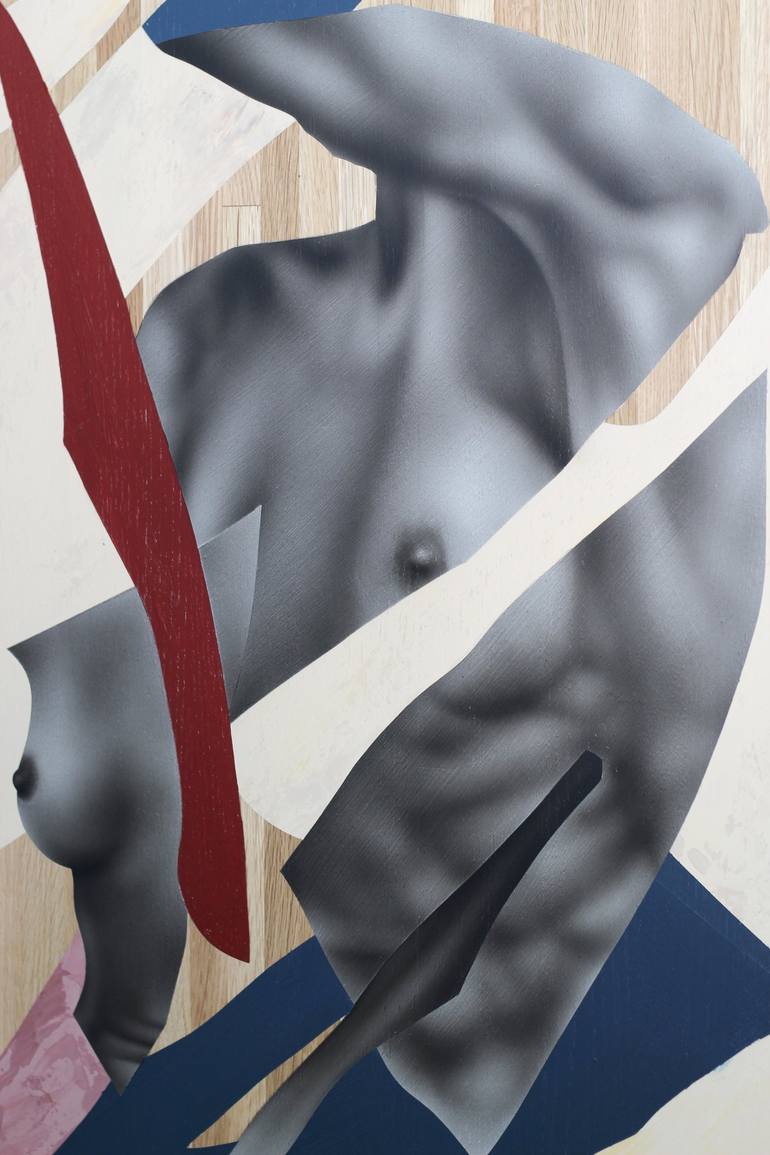 Original Nude Painting by Vinicius Parisi