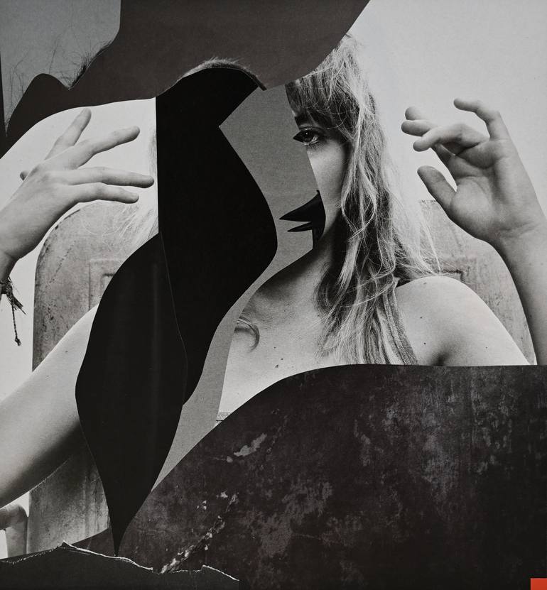 Raven. Collage by Agata Rek | Saatchi Art