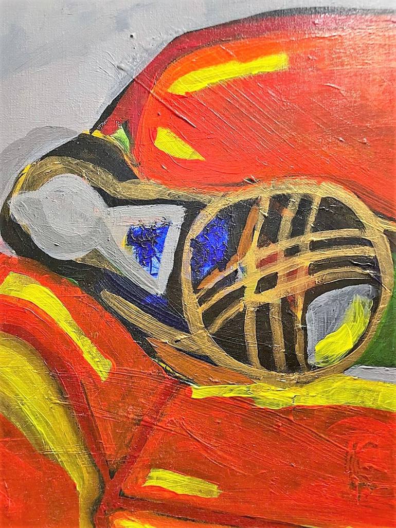Original Abstract Politics Painting by Arna Jan