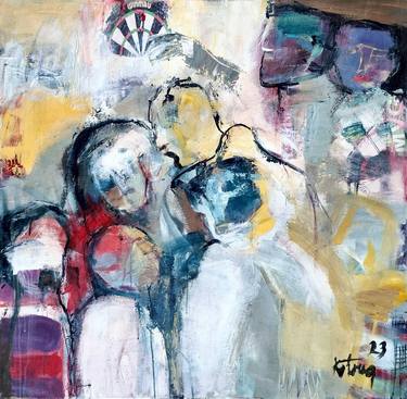 Original Abstract Expressionism Sport Paintings by Miroslav Kotora