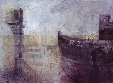 Original Expressionism Boat Paintings by Ray Belletty