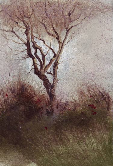 Original Expressionism Tree Paintings by Ray Belletty