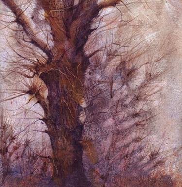 Original Surrealism Tree Paintings by Ray Belletty