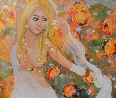 Original Impressionism Women Paintings by Melle Tess