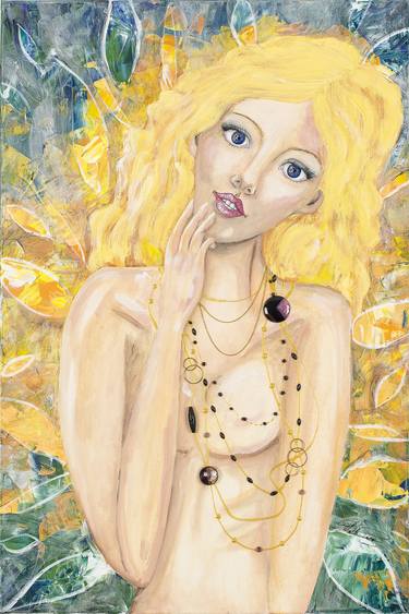 Original Expressionism Women Paintings by Melle Tess