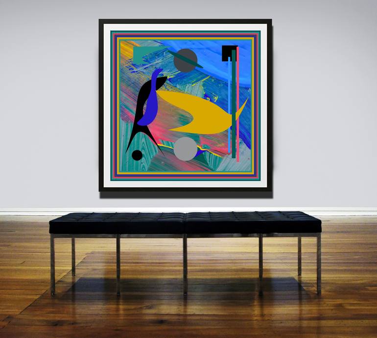 Original Contemporary Abstract Digital by Lauren Ross