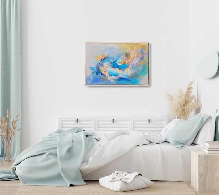 Original Expressionism Abstract Painting by Daniela Prokopetz