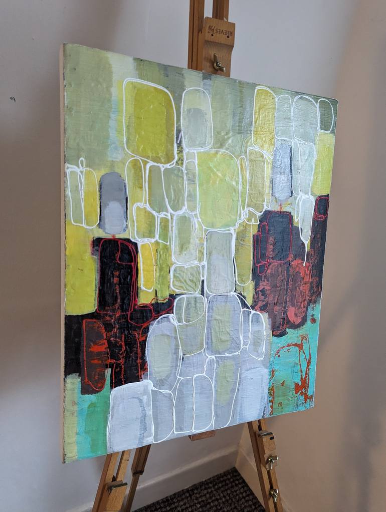 Original Abstract Painting by Pia Jarvinen