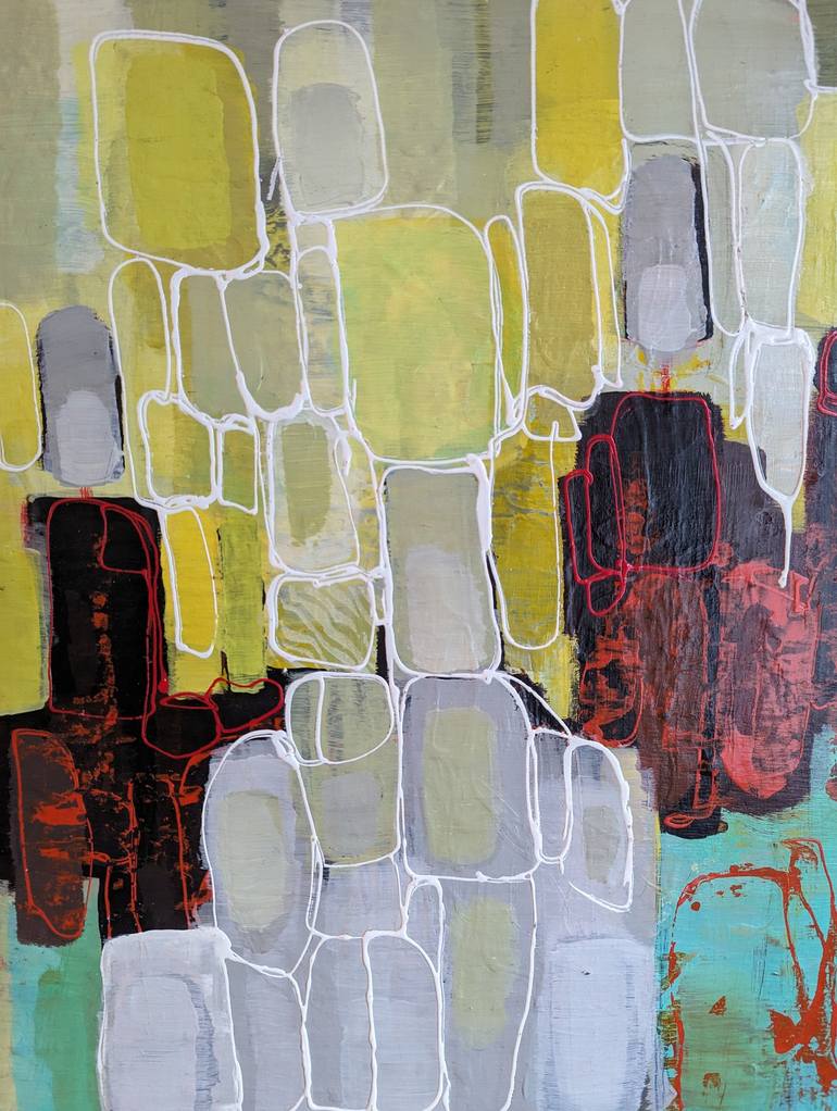 Original Abstract Painting by Pia Jarvinen