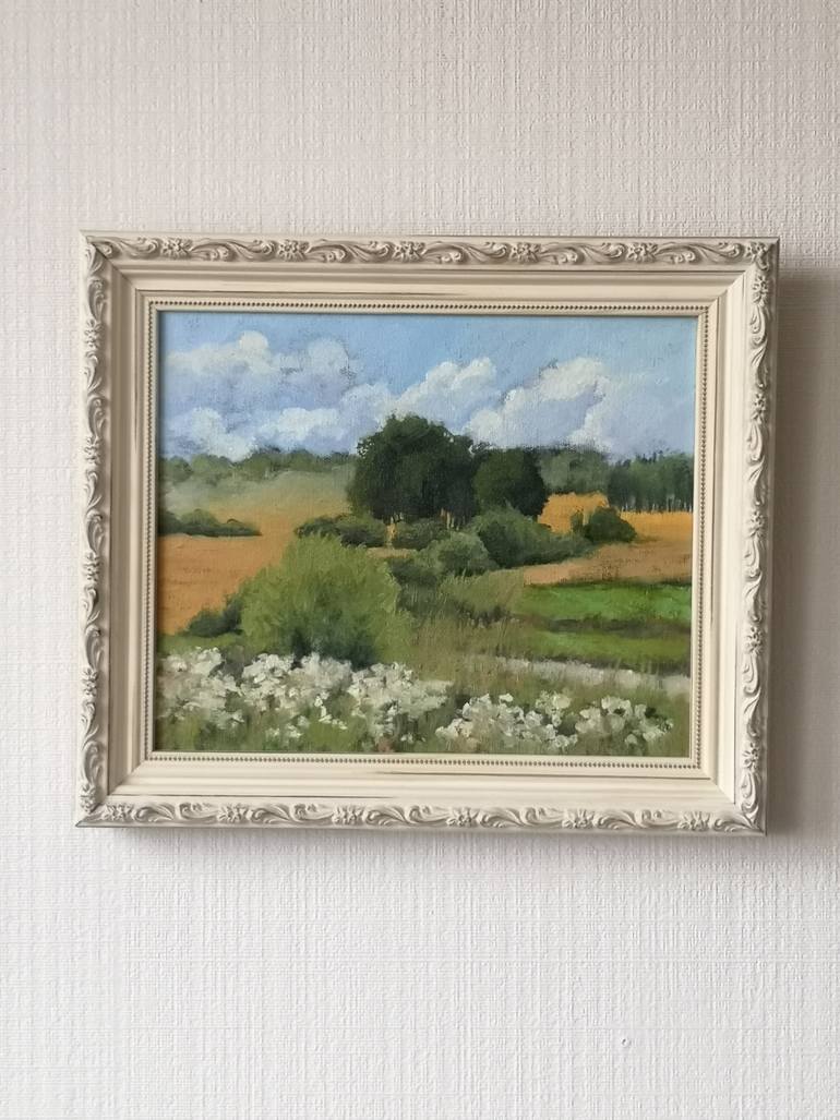 Original Impressionism Nature Painting by Maria Matveyeva