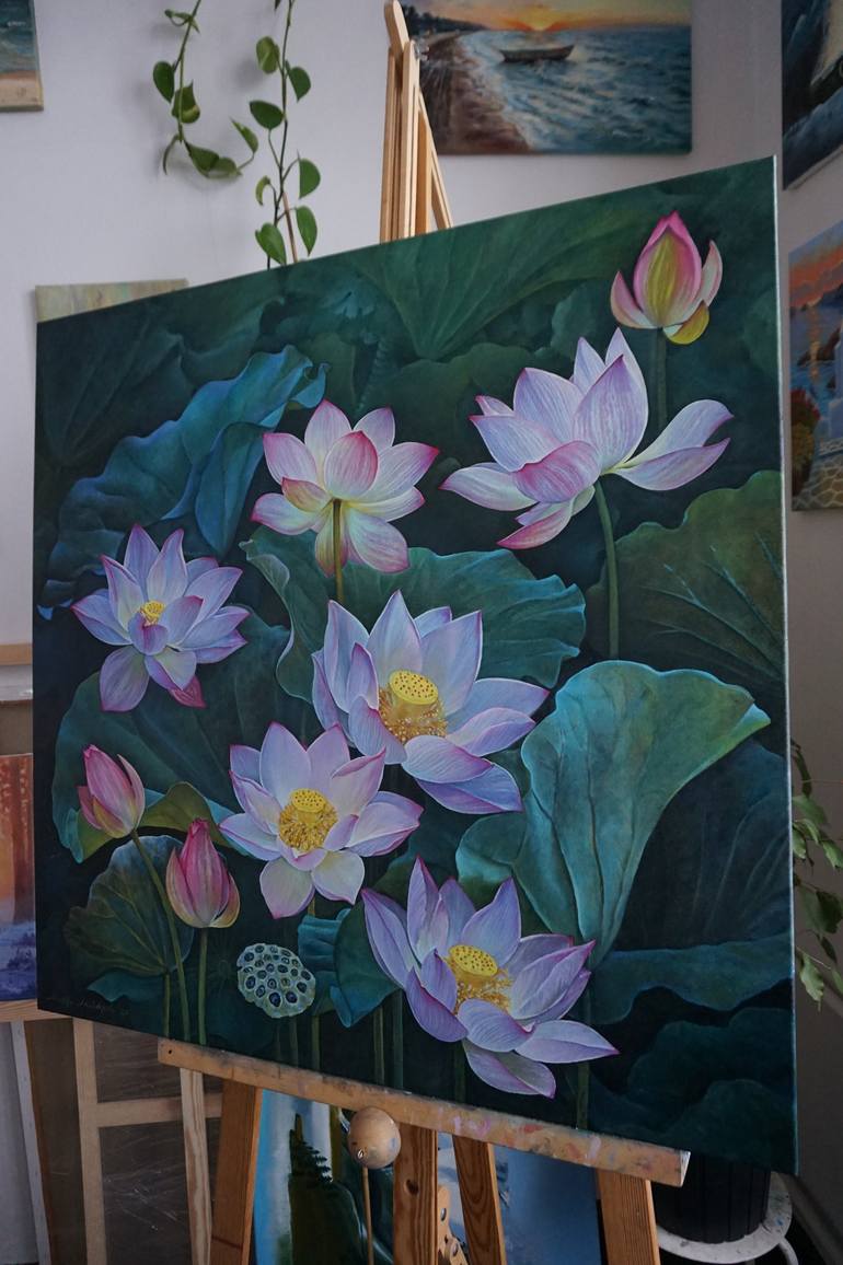 Original Botanic Painting by Maria Matveyeva