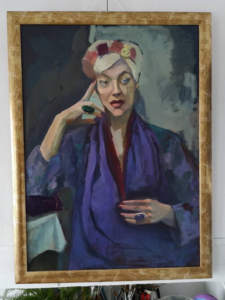 Original Contemporary People Painting by Maria Matveyeva
