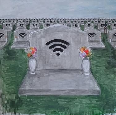 Original Technology Paintings by Carlo Deperu