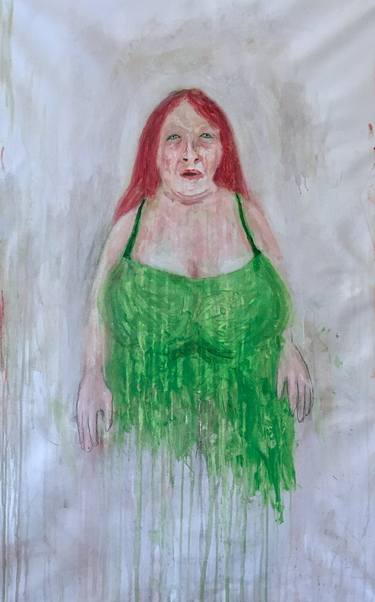 Woman with big breast (from the series "Menschen") thumb