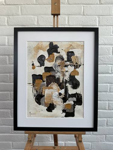 Original Abstract Painting by Sandrine Maccorin