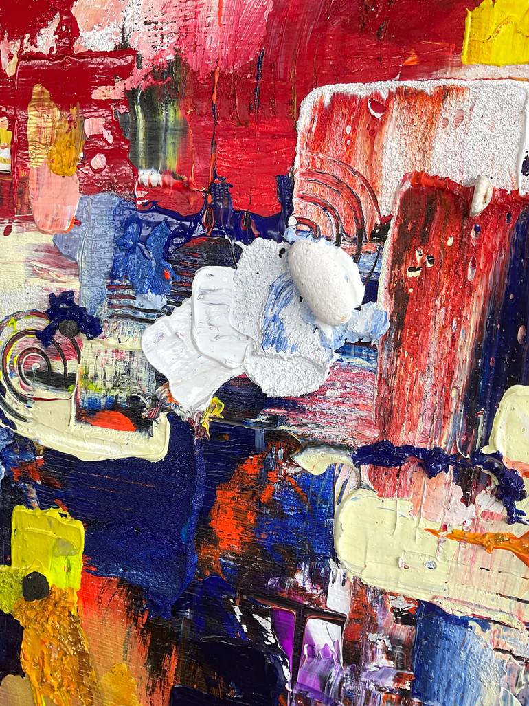 Original Contemporary Abstract Painting by Sandrine Maccorin