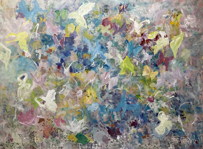 A Million Butterflies Painting by Marie Manon | Saatchi Art