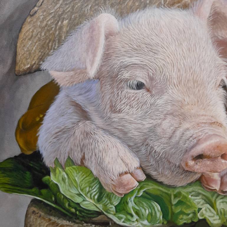 Original Contemporary Animal Painting by Claudia Daminato