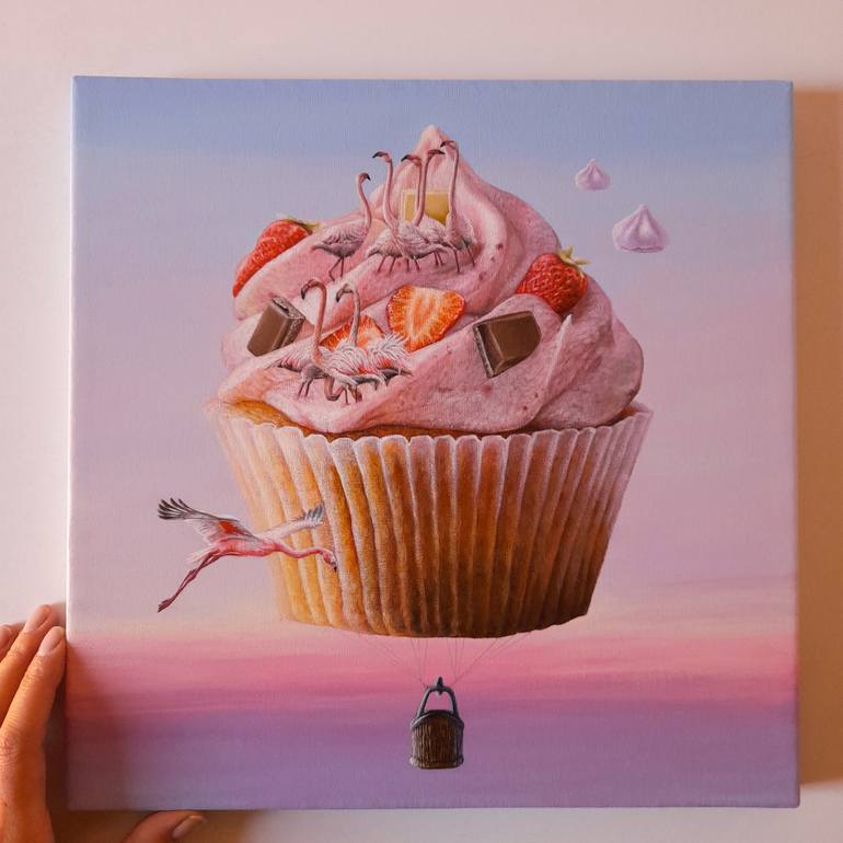 Original Photorealism Landscape Painting by Claudia Daminato