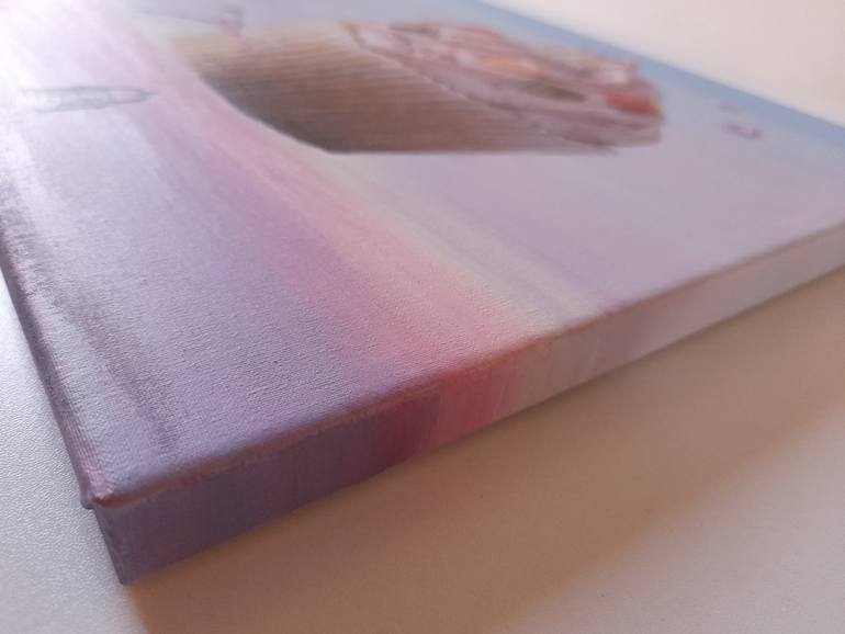 Original Photorealism Landscape Painting by Claudia Daminato