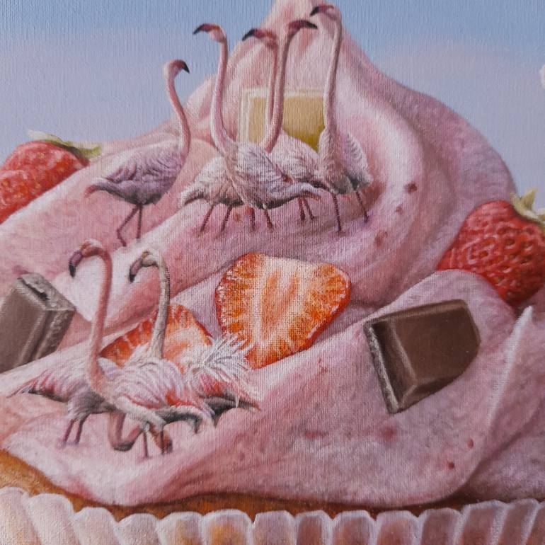 Original Photorealism Landscape Painting by Claudia Daminato