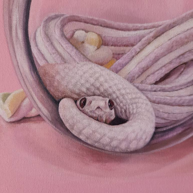 Original Surrealism Animal Painting by Claudia Daminato