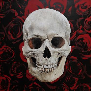 Original Figurative Mortality Paintings by Claudia Daminato