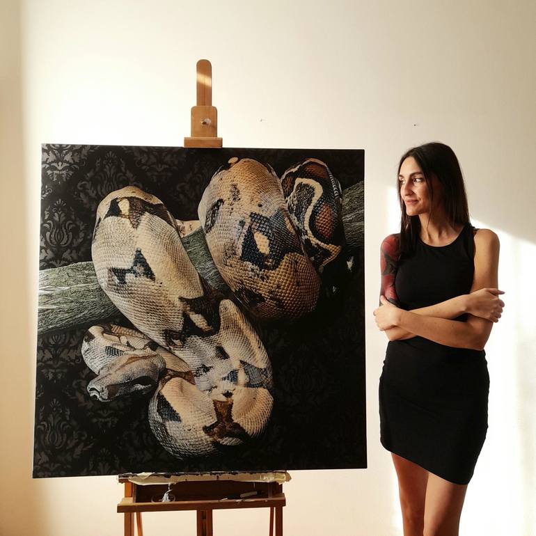 Original Contemporary Animal Painting by Claudia Daminato