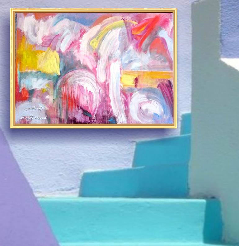 Original Contemporary Abstract Painting by Amato Fineart