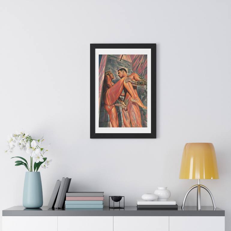 Original Abstract Expressionism Erotic Digital by Aidan Kajuna