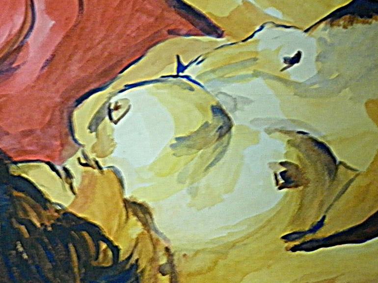 Original Nude Painting by Susanna Grandicelli