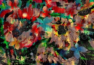 Original Contemporary Abstract Digital by Susanna Grandicelli