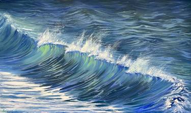 Original Photorealism Seascape Paintings by Kateryna Boykov