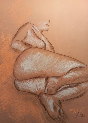 Print of Erotic Drawings by Hanna Shrub