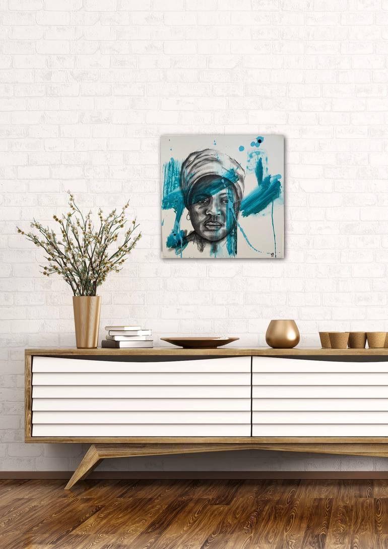 Original Portraiture Women Painting by Wesley Butler
