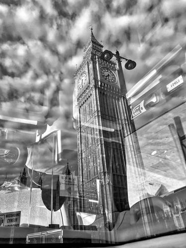 Big Ben Through the Looking Glass. London, England. 2022 thumb