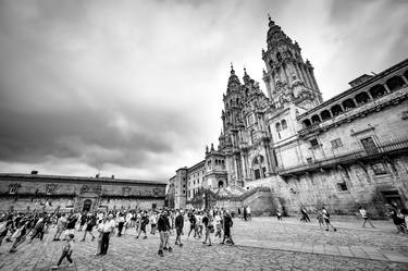 Santiago de Compostela under Clouds thumb