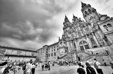 Santiago de Compostela Stands Against Threatening Skies thumb