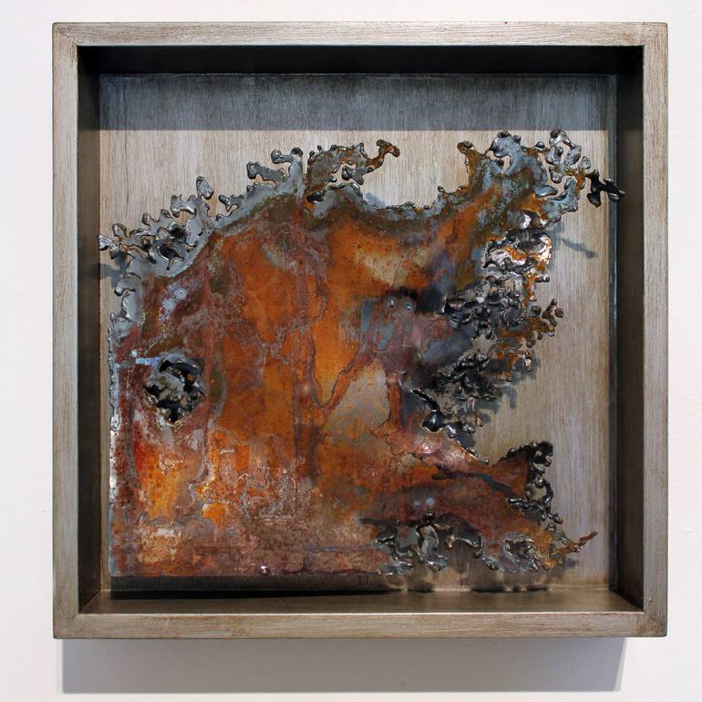 Original Abstract Expressionism Abstract Sculpture by Jillian Pate