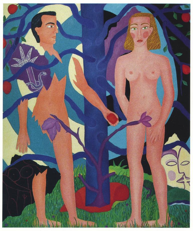 Original Figurative Erotic Paintings by Marcia G Yerman